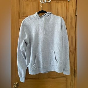 Juniors Plain Grey Hoodie